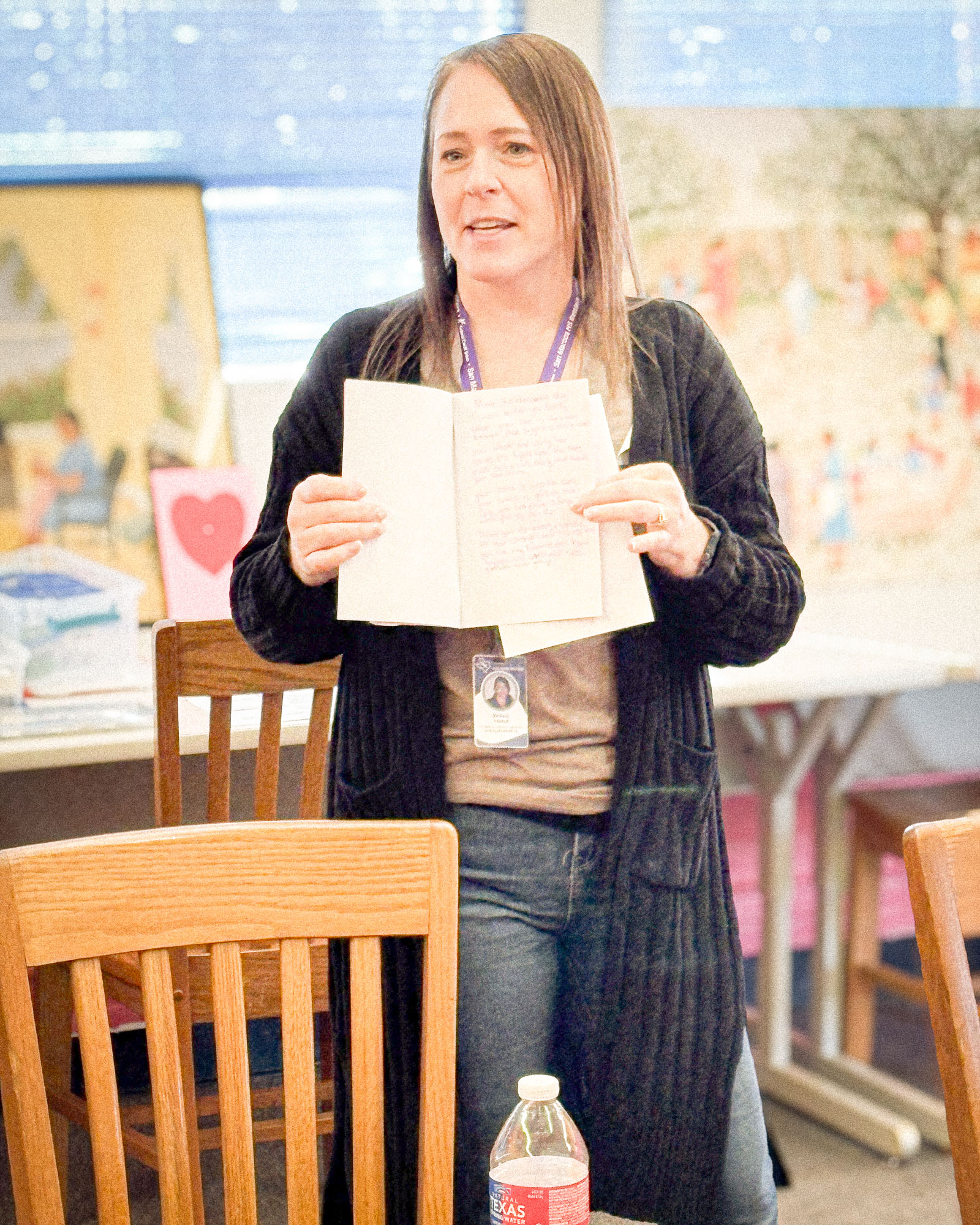 Bethany Llamas at a facilitator training session